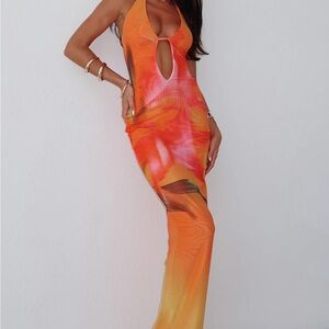 White Fox All Bets Are Off Maxi Dress